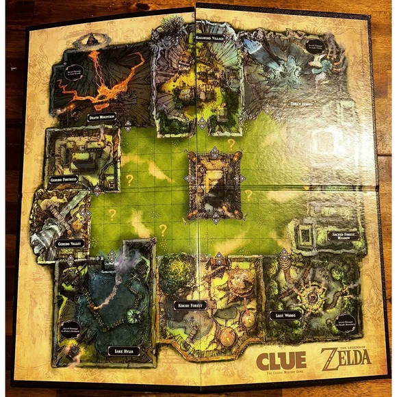 The Legend Of Zelda Collector's Edition CLUE Board Game New - Picture 5 of 11